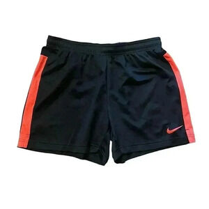 Nike Dri-fit Women’s Black Orange Running Shorts Size S